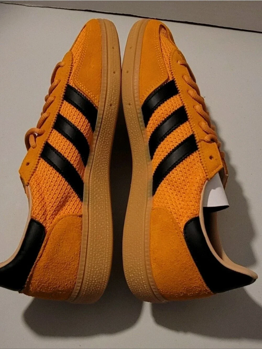 Men's Adidas Handball Spezial Crew Orange & Black 8.5